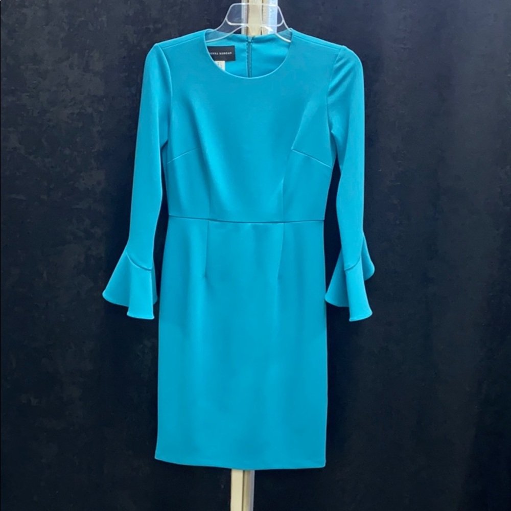 Donna Morgan Blue Midi Dress